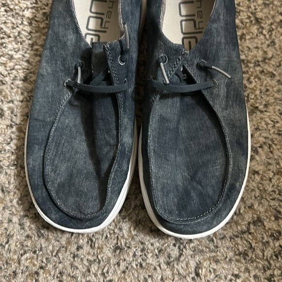 EUC Hey Dudes Wendy Studded Graphite Slip On Shoes - Picture 5 of 6
